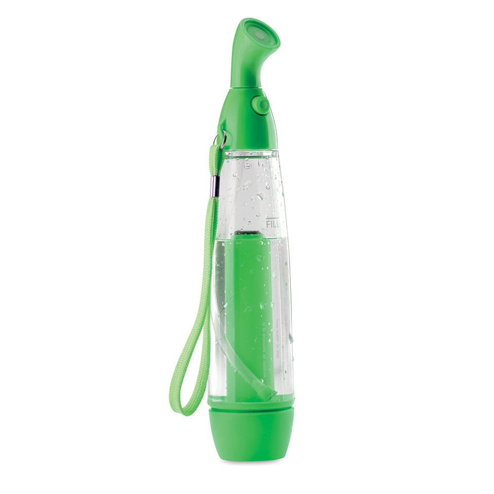 Spray verde per acqua in abs con cordoncino