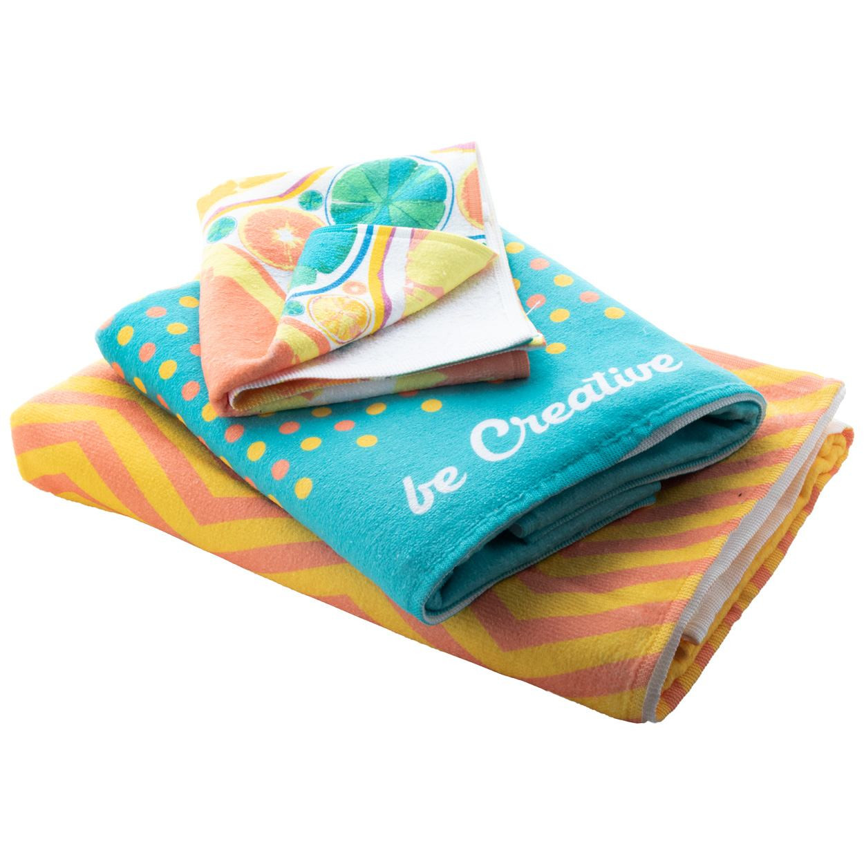 Asciugamano in microfibra con logo