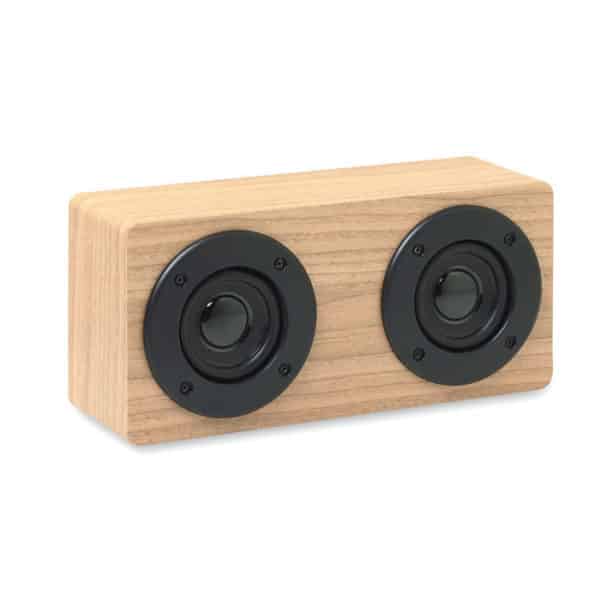 Speaker in legno con amplificatore interno