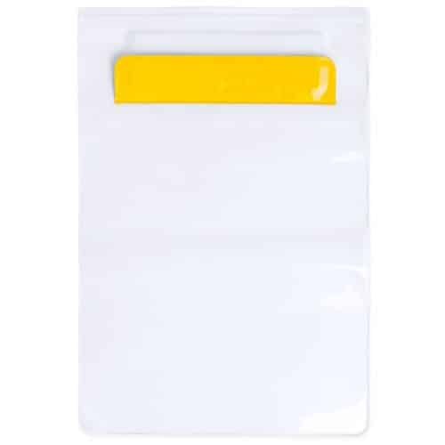 Custodia impermeabile in pvc bianco per tablet