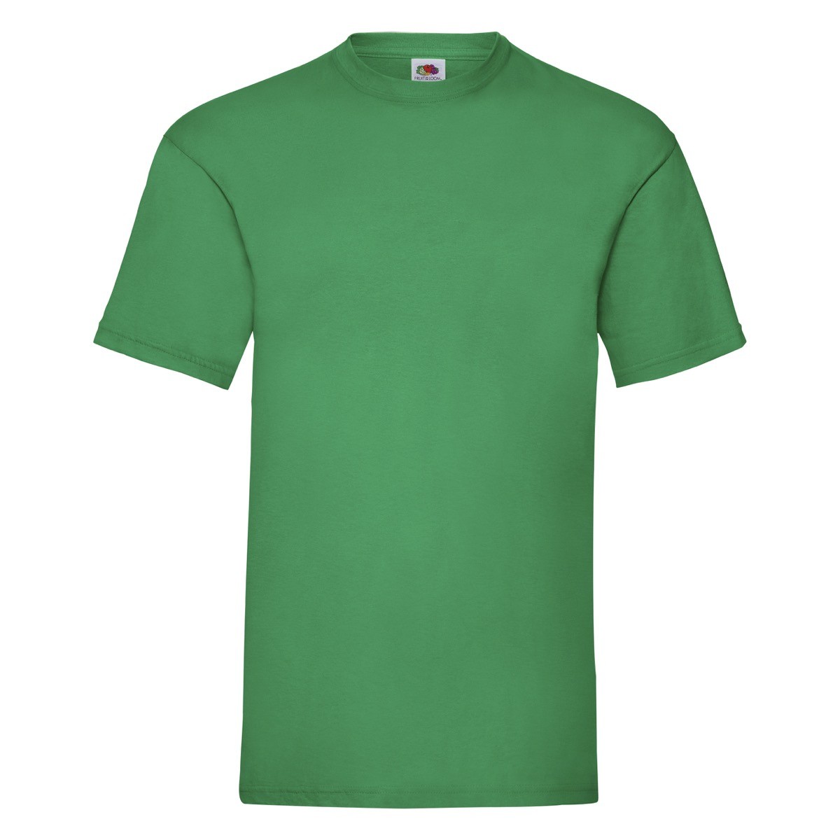 Tshirt in cotone manica corta e girocollo di colore verde