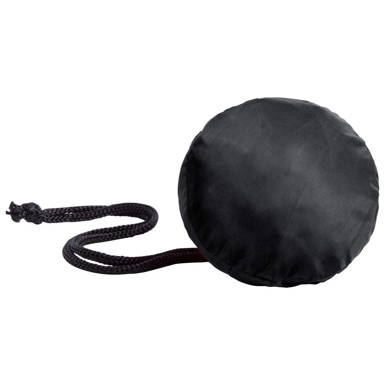 Shopper pieghevole in poliestere nero