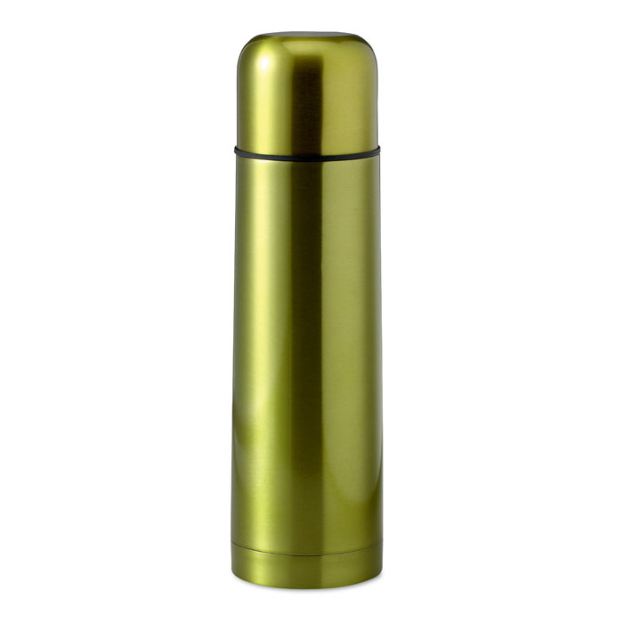 Thermos in acciaio verde