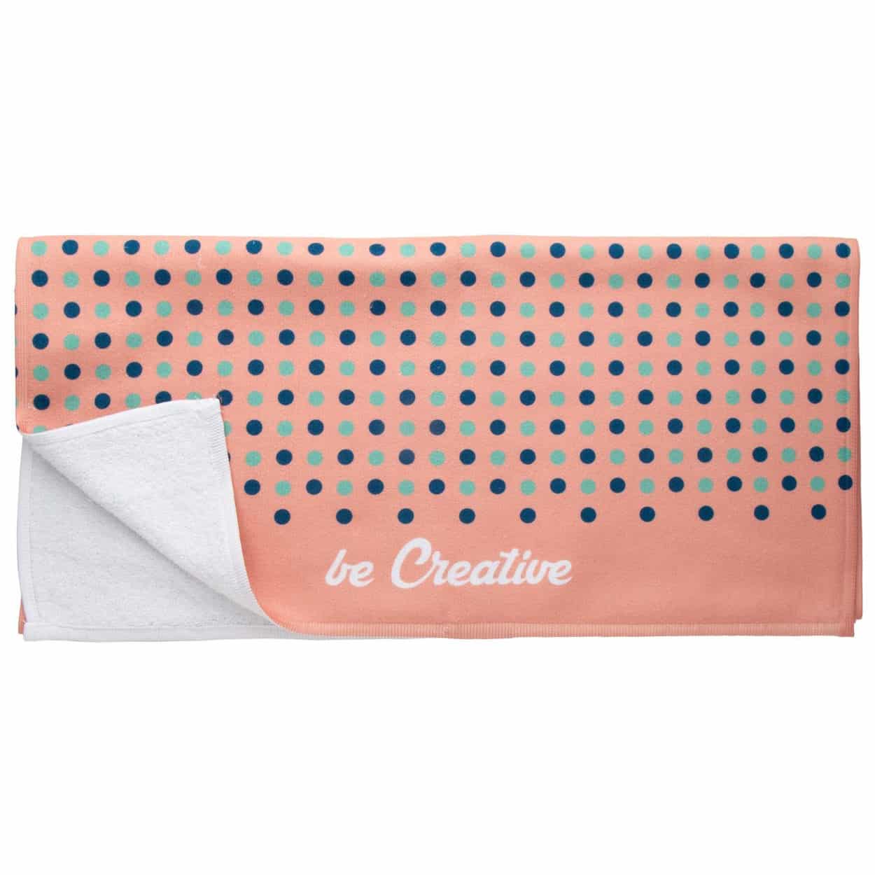 Asciugamano in microfibra con logo