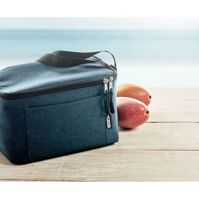Borsa frigo in tessuto rpet blu