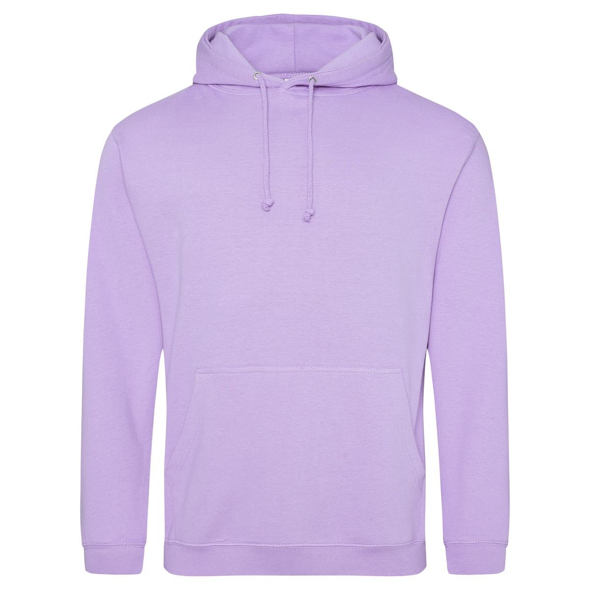 Felpa celeste con tascone e cappuccio