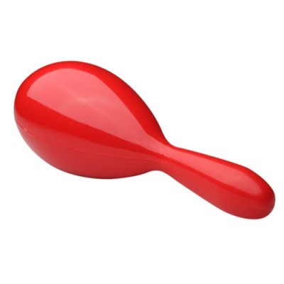Maracas in plastica rossa