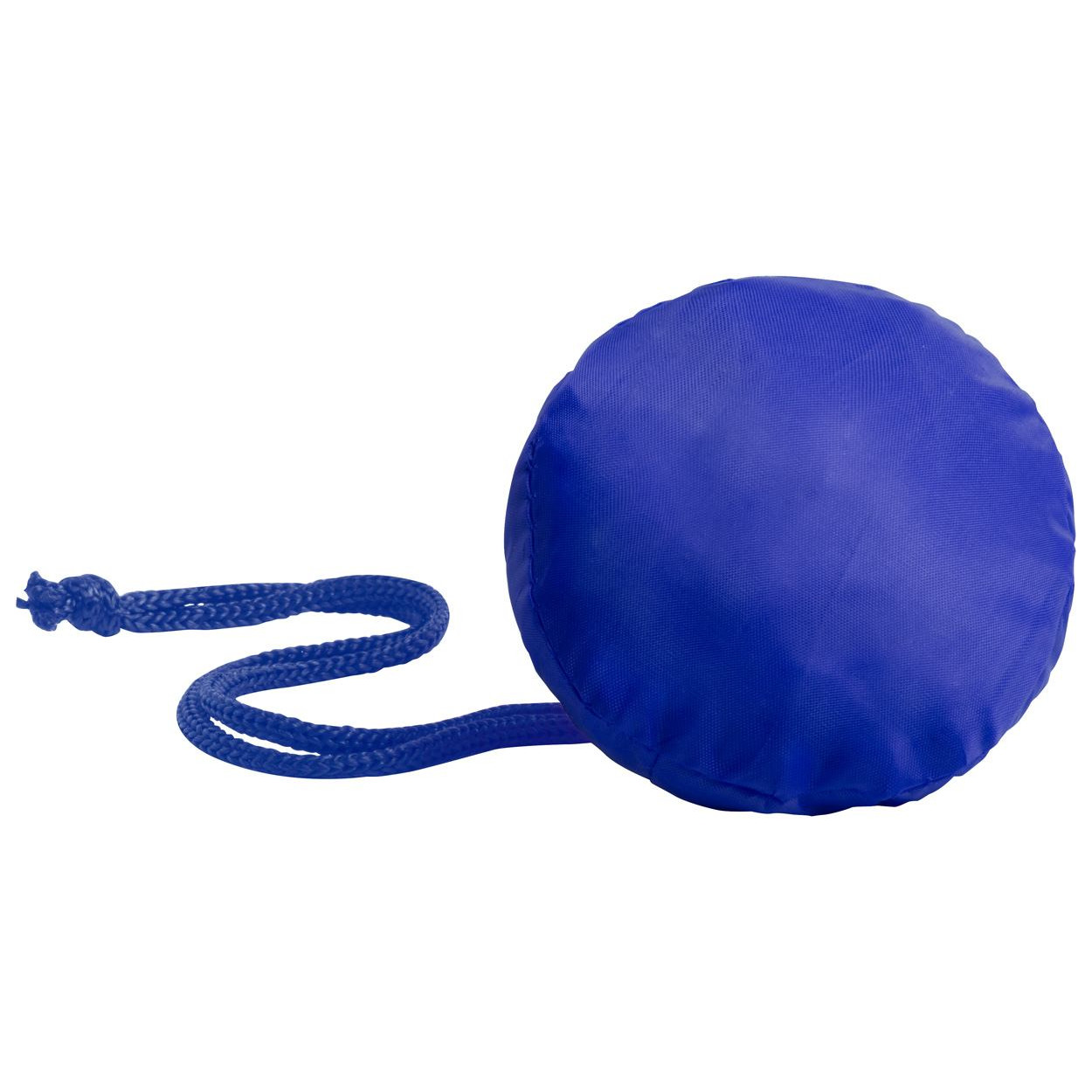 Shopper pieghevole in poliestere blu