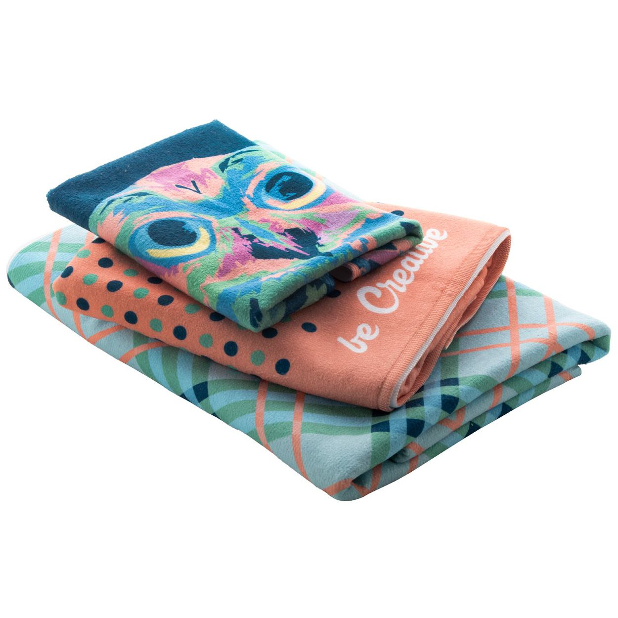 Asciugamani in microfibra con logo