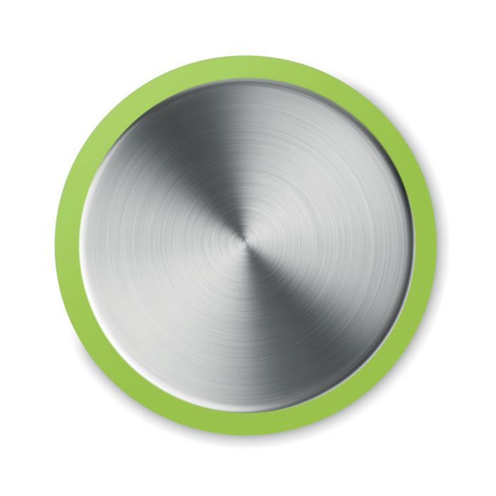 Bottiglia in rpet verde e acciaio inox