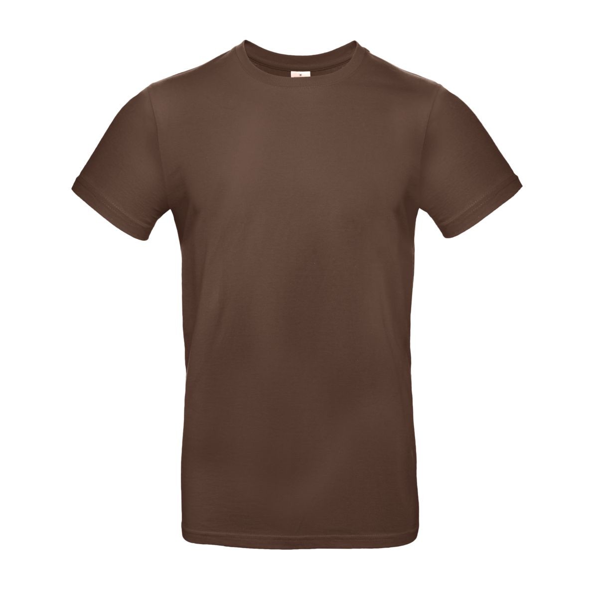 Tshirt uomo maniche corte marrone