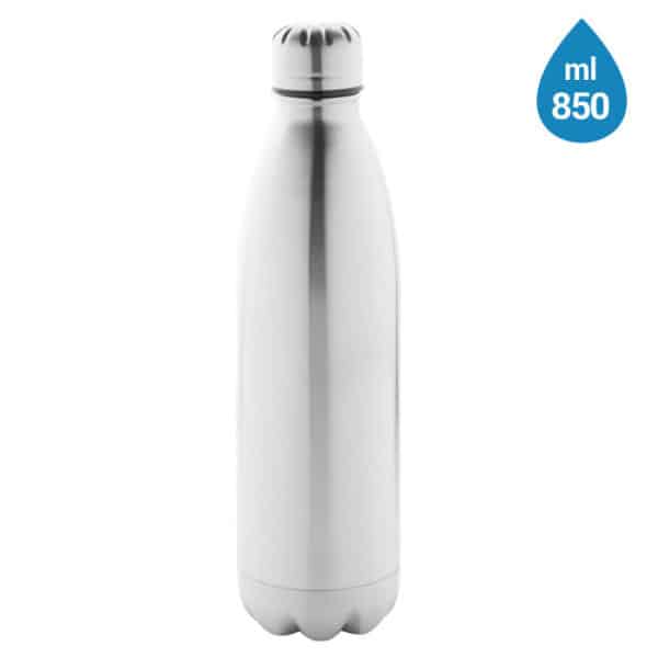 H&H Bottiglia Termica Mammolo Per Bambini – Acciaio Inox 0,5L, Ermetica, BPA Free, Borraccia Decorata Per Scuola