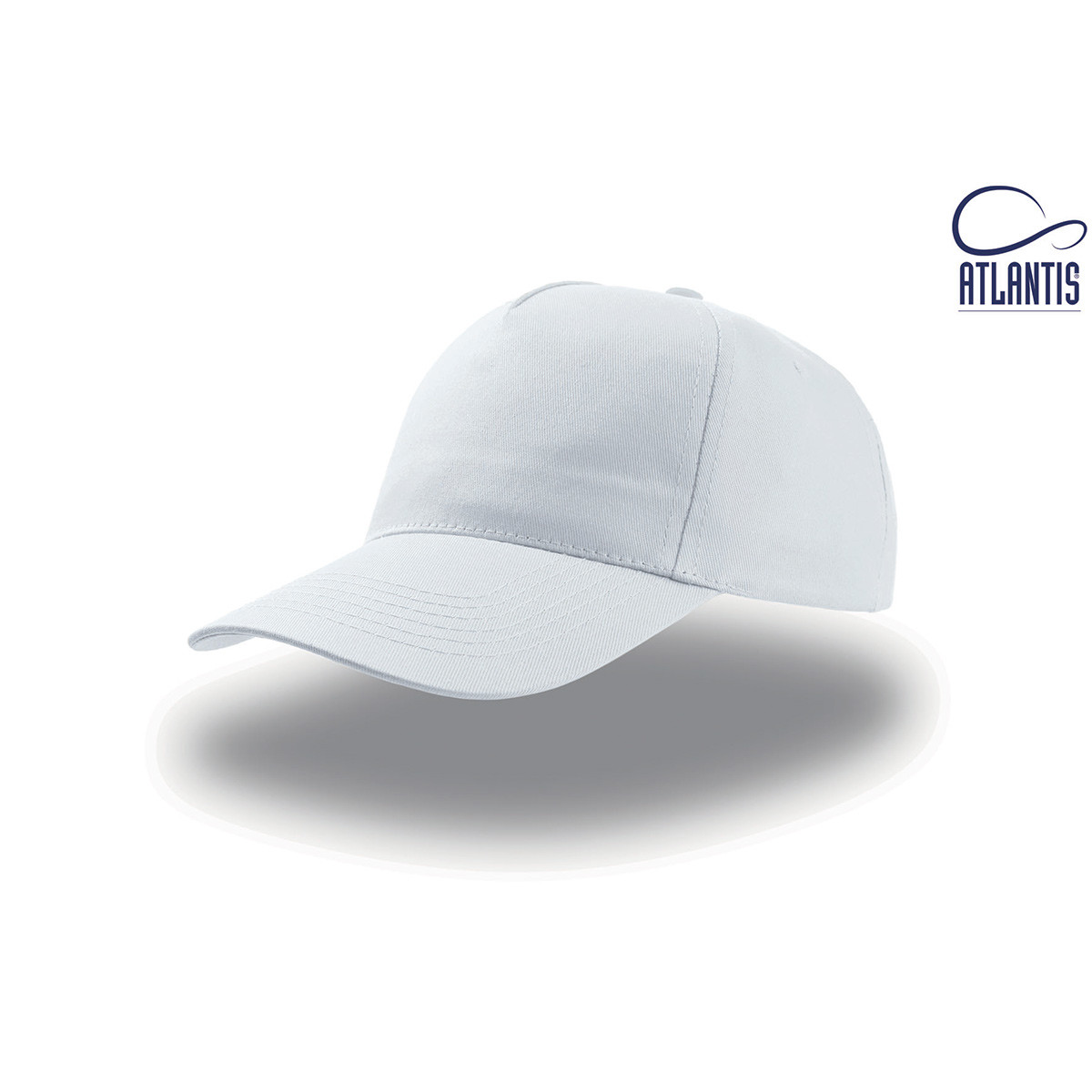 Cappello bianco con visiera