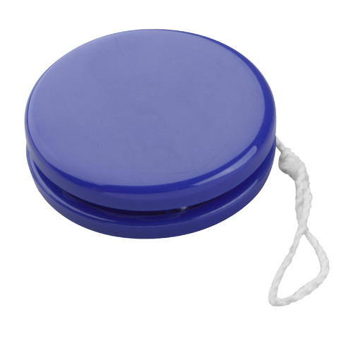 Yoyo in plastica blu