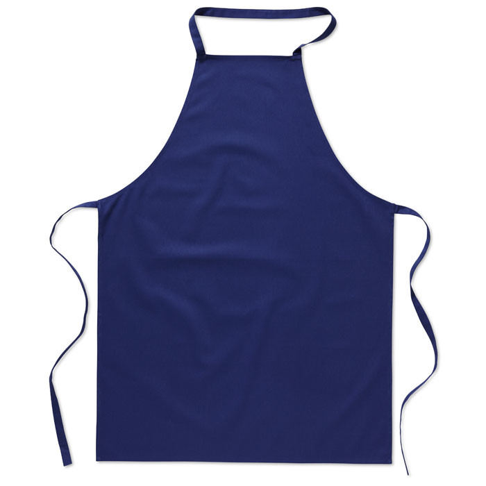 Grembiule da cucina colore blu