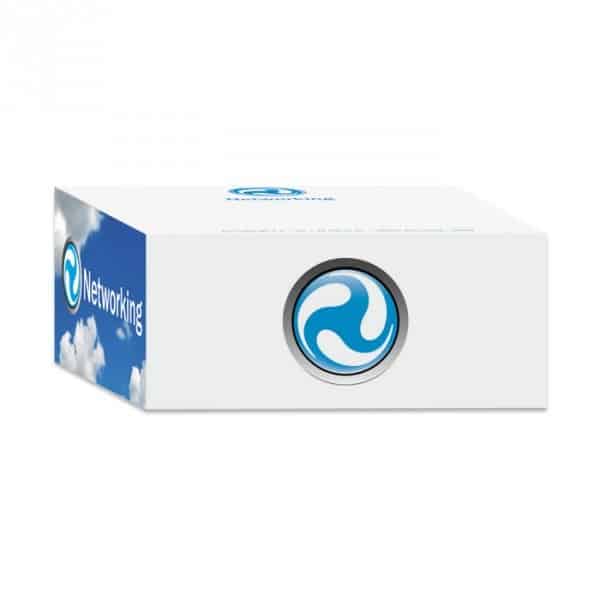 Blocco notes a forma di parallelepipedo con logo