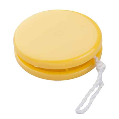 Yoyo in plastica gialla