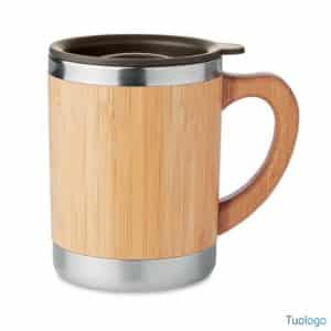 Tazza termica 300ml in bamboo Cortona