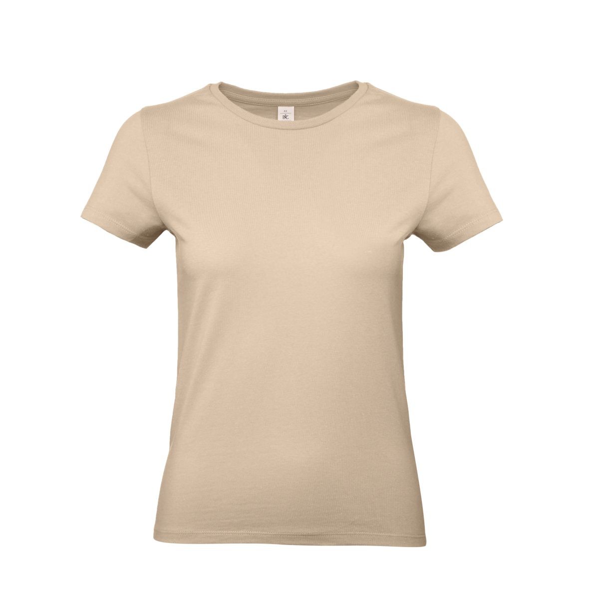 Tshirt donna manica corta beige