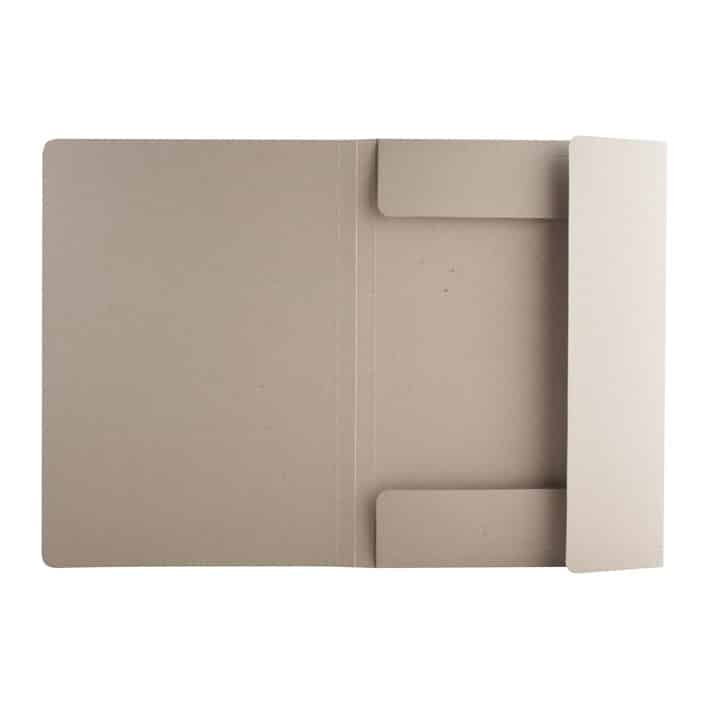 Porta documenti carta riciclata con cinturino in gomma