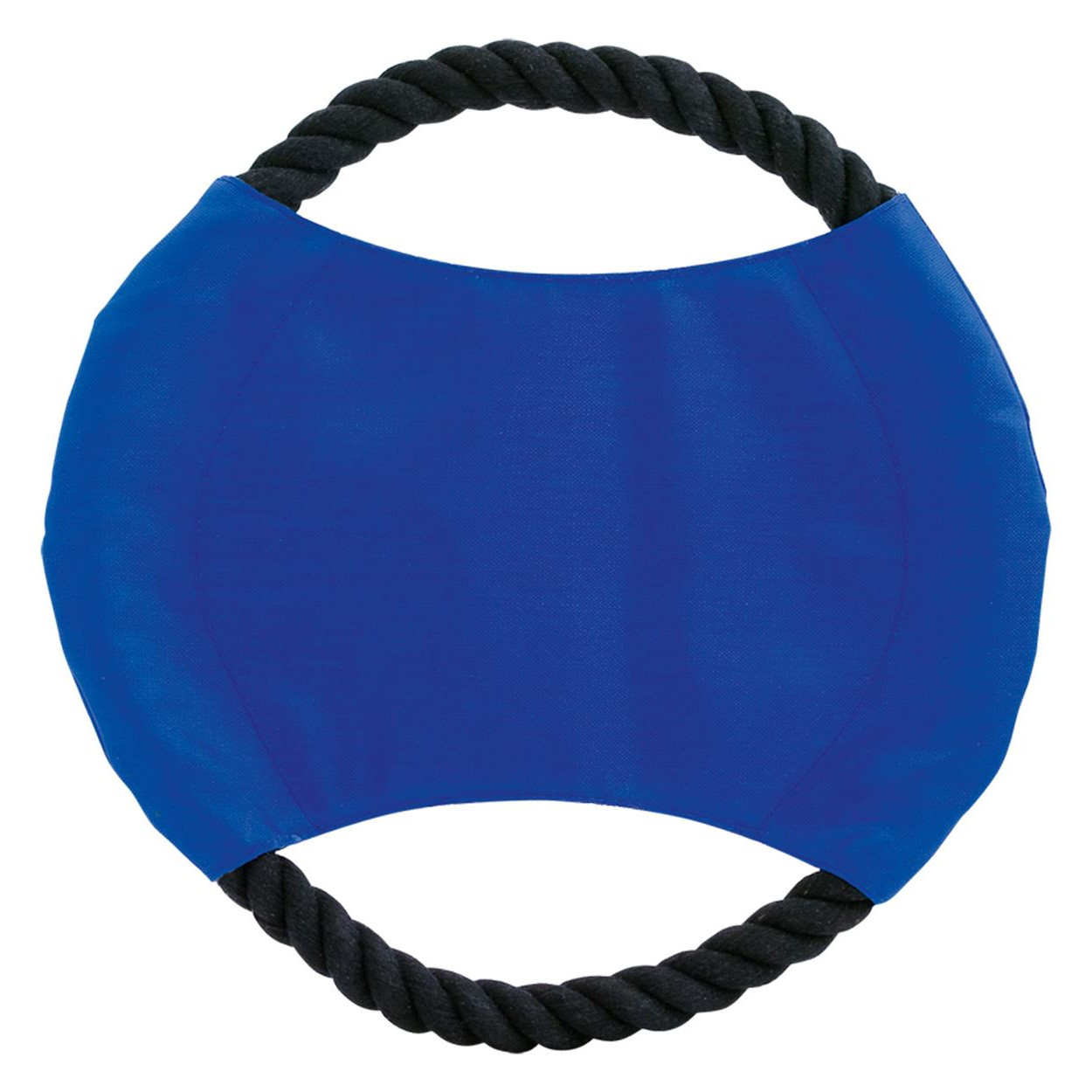 Frisbee blu per cani in cotone e poliestere