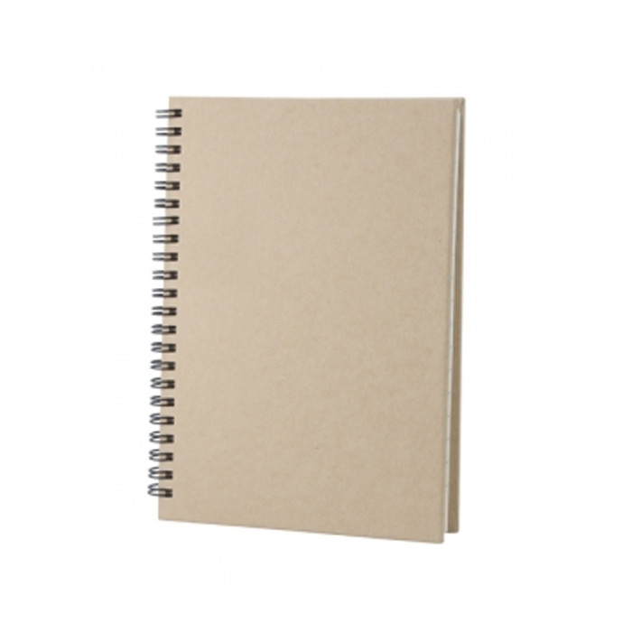 Blocnotes con copertina in cartone e spirale