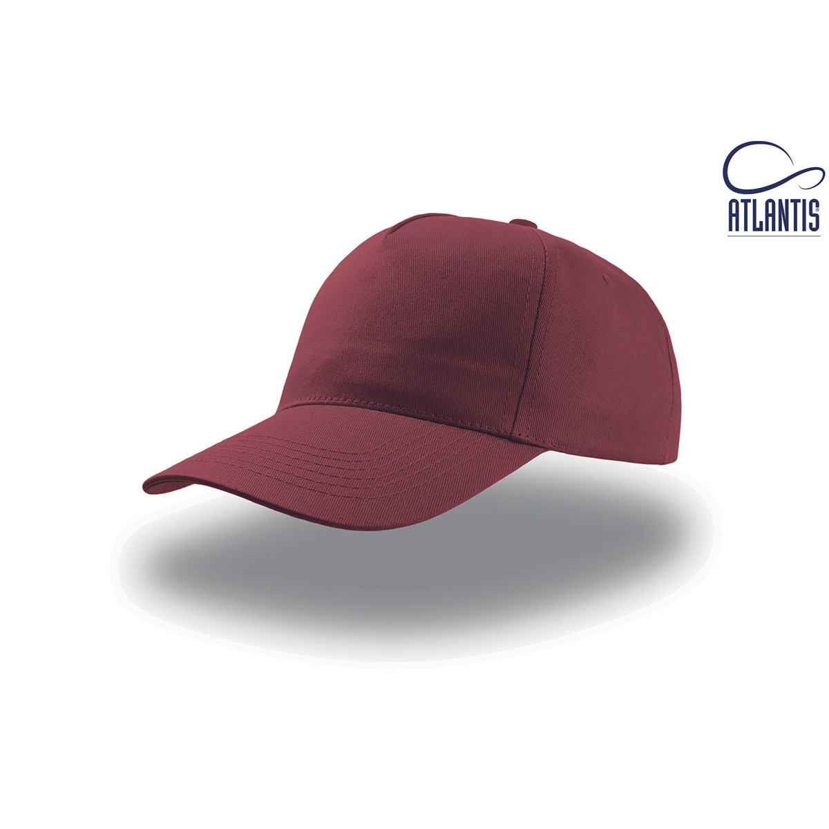 Cappello granata con visiera