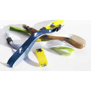 Braccialetto in stoffa effetto raso Gand