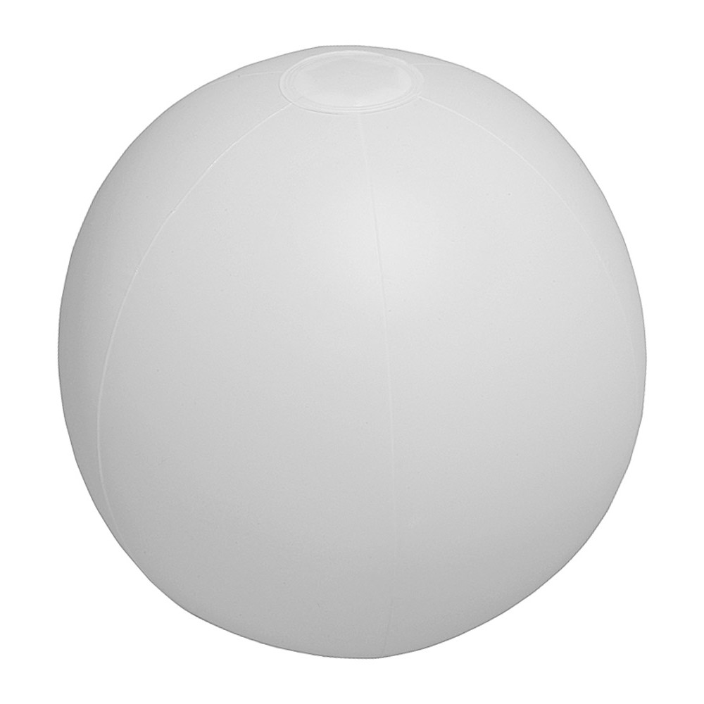 Pallone da spiaggia in pvc bianco
