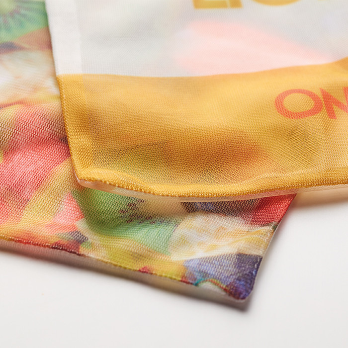 Sacchetto per cibo in rete con logo