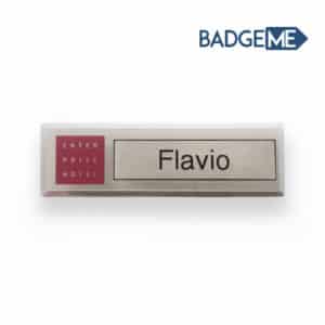 Badge in metallo Master