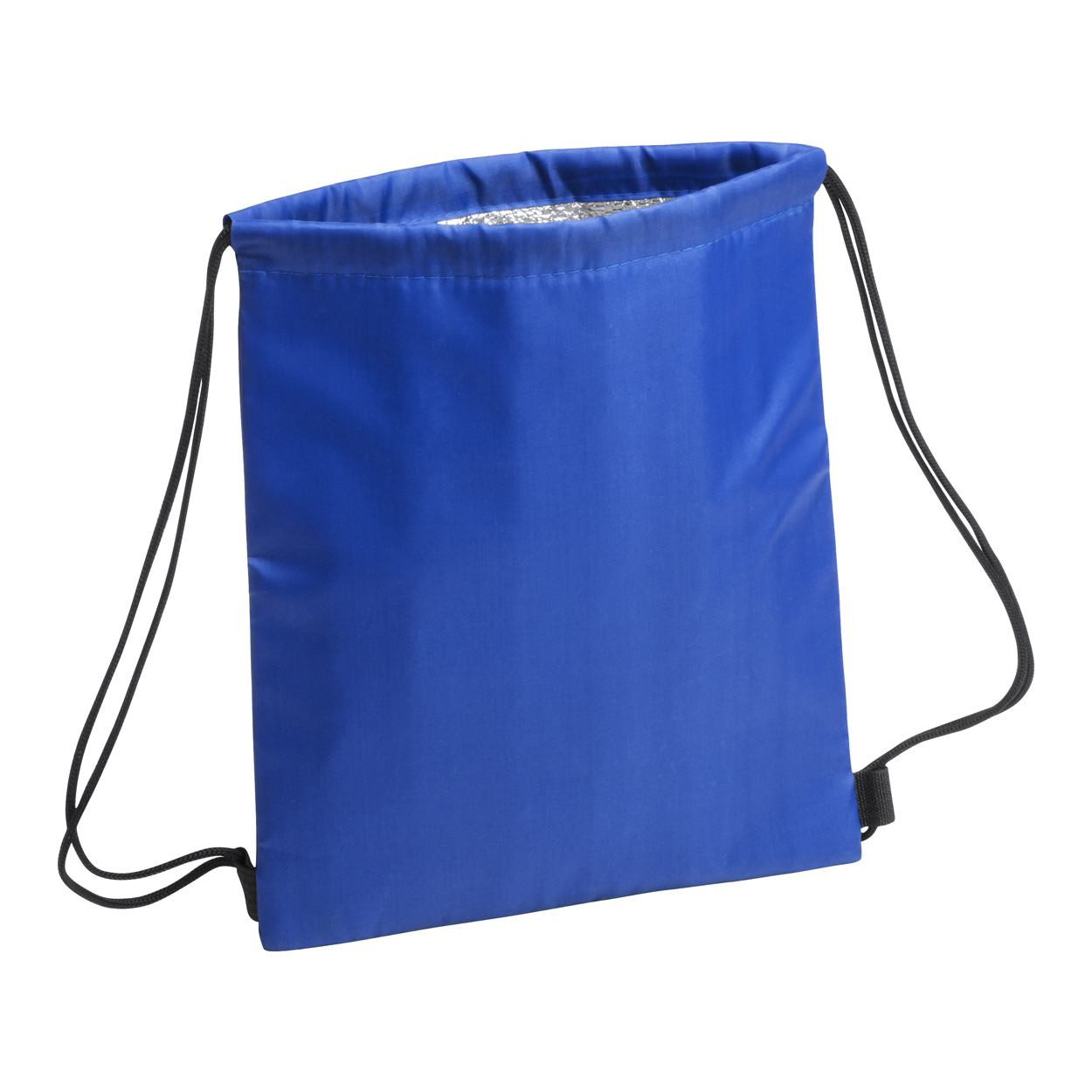 Borsa termica in alluminio e poliestere blu