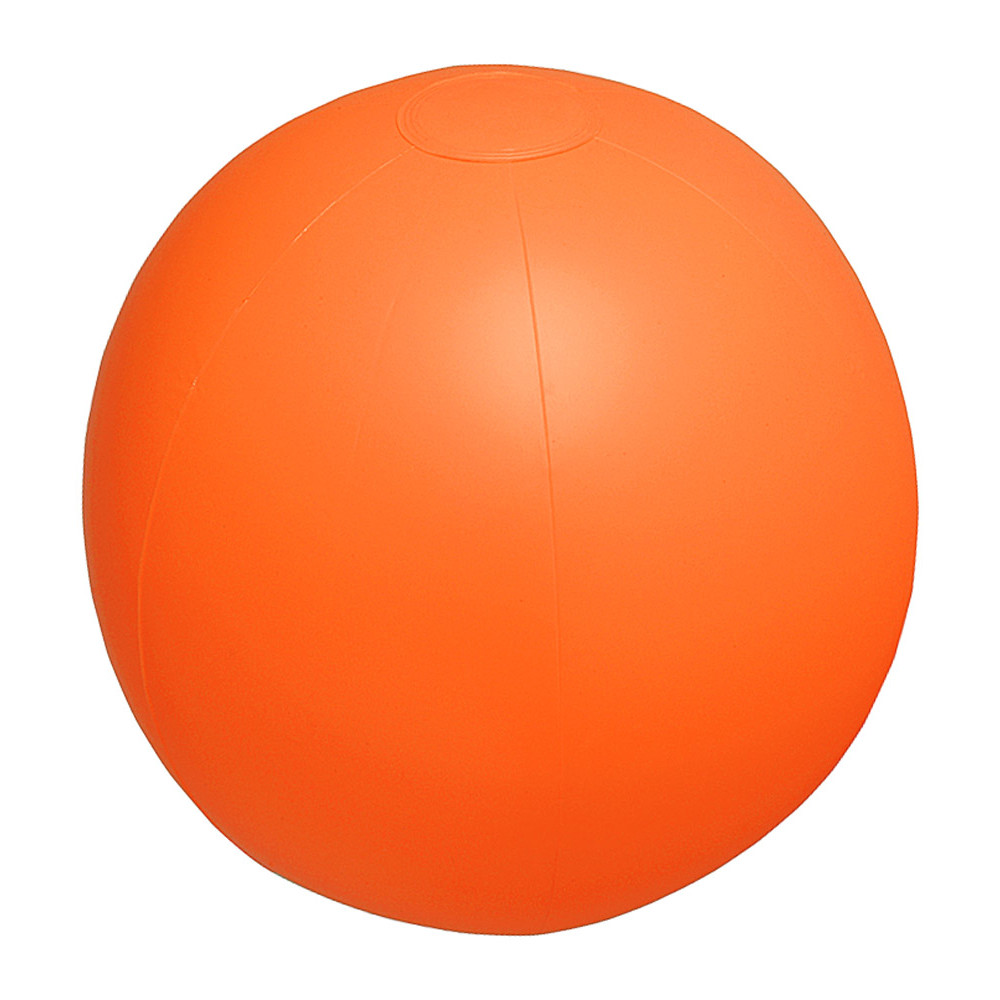 Pallone da spiaggia in pvc arancione