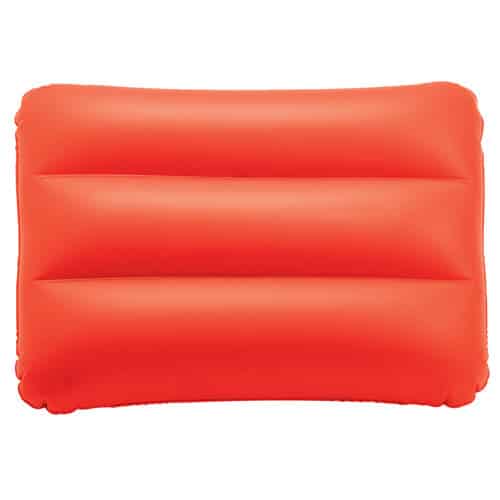 Cuscino gonfiabile in pvc arancione