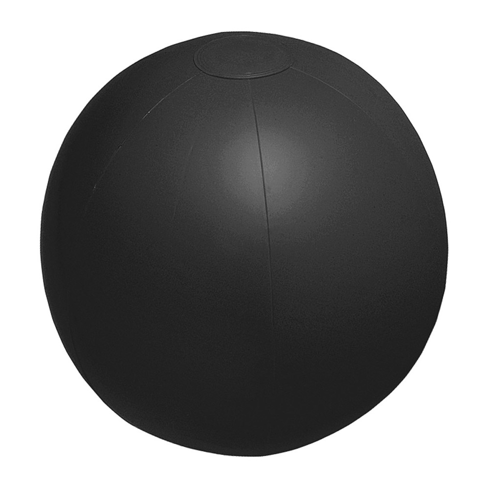 Pallone da spiaggia in pvc nero