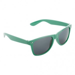 Occhiali da sole in plastica verde