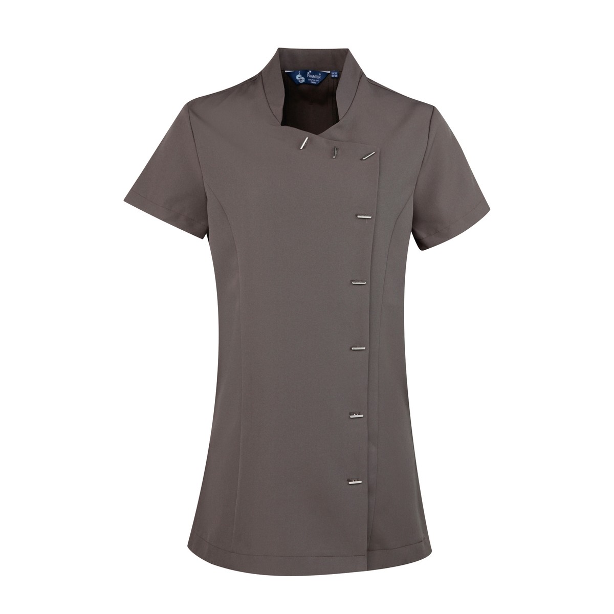 Kimono grigio scuro a estetista