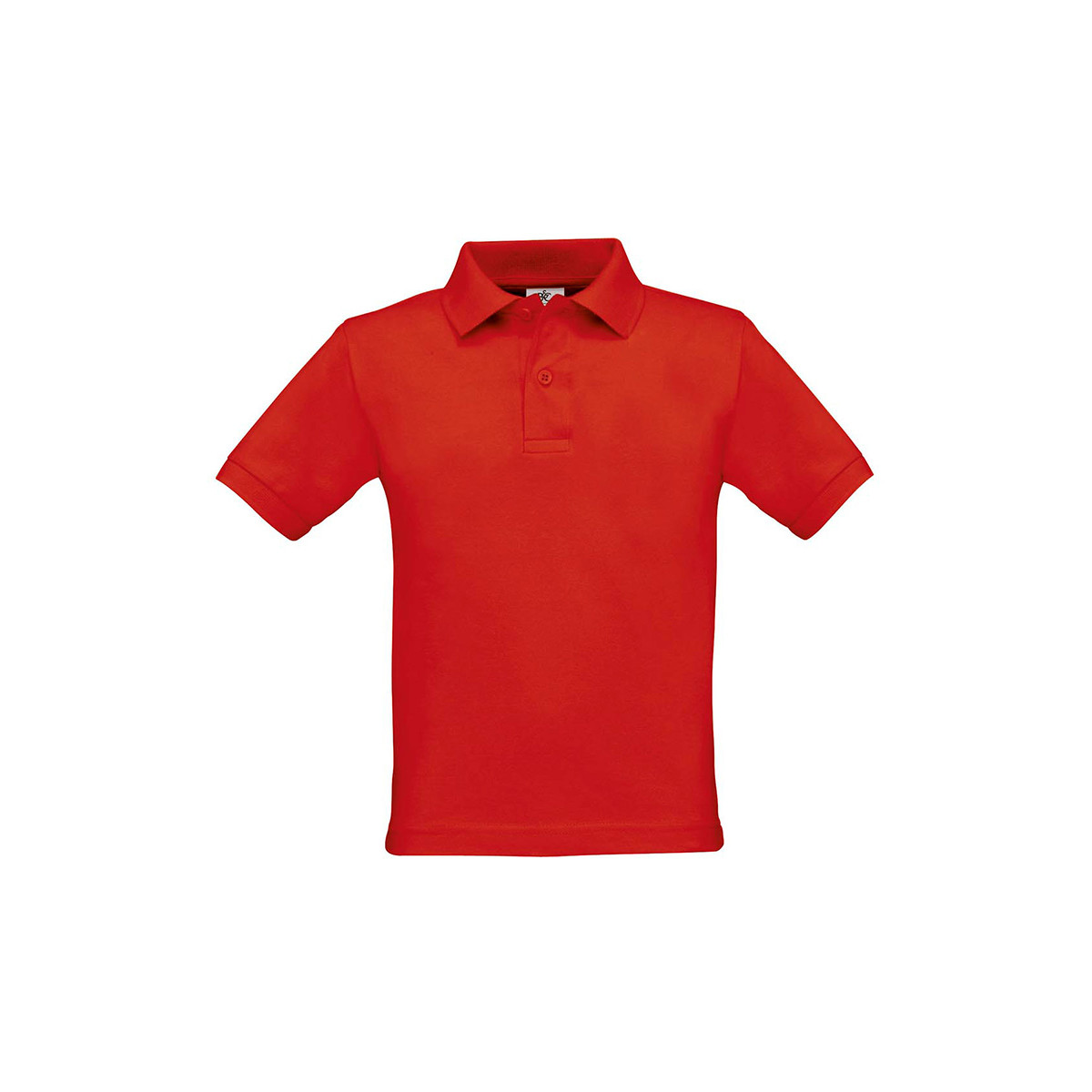 Polo bambino manica corta rossa