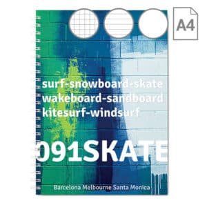 Bloc notes A4 con spirale Fumone