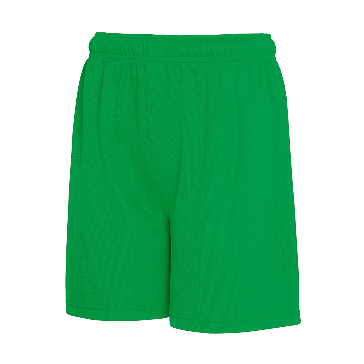 Pantaloncino verde da uomo con elastico in vita 100% poliestere