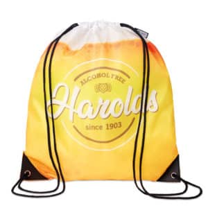 Zainetto gym con stampa all over RPET