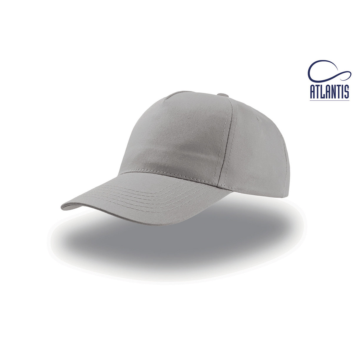 Cappello grigio con visiera