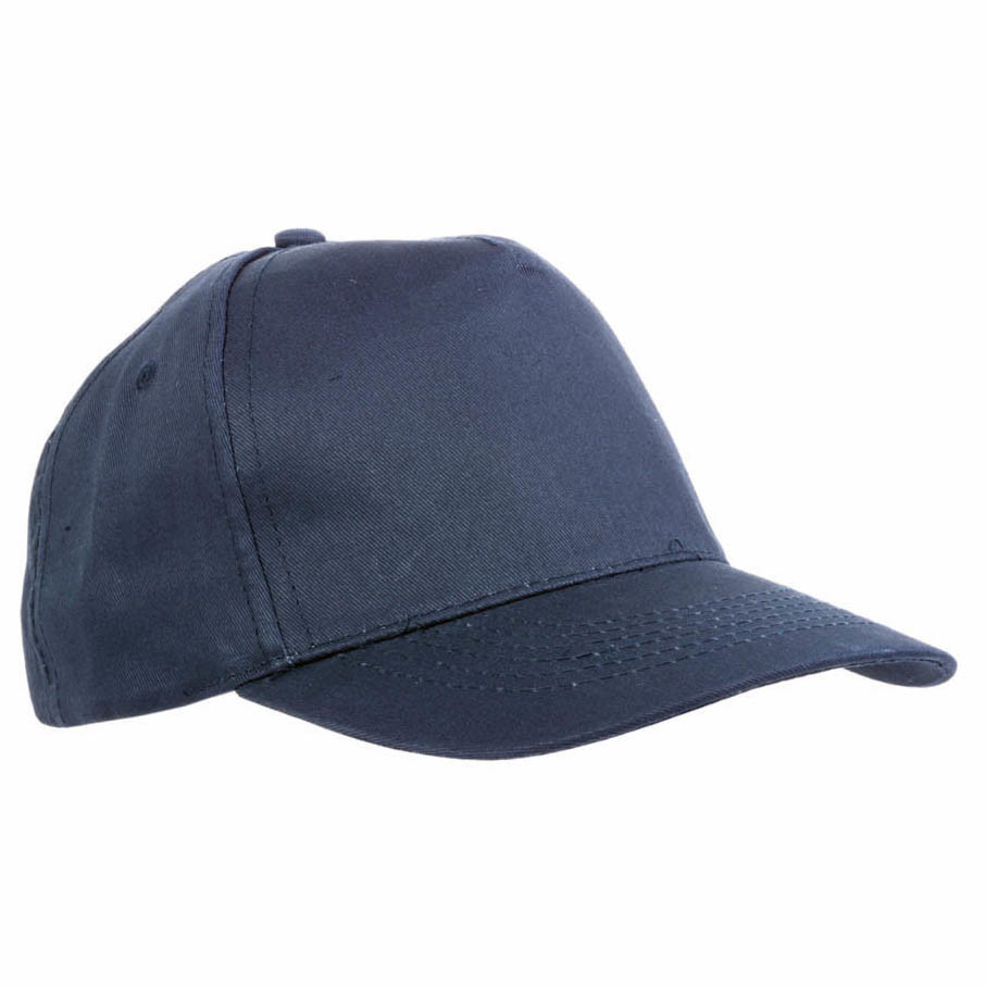 Cappellino in cotone viola con chiusura in velcro