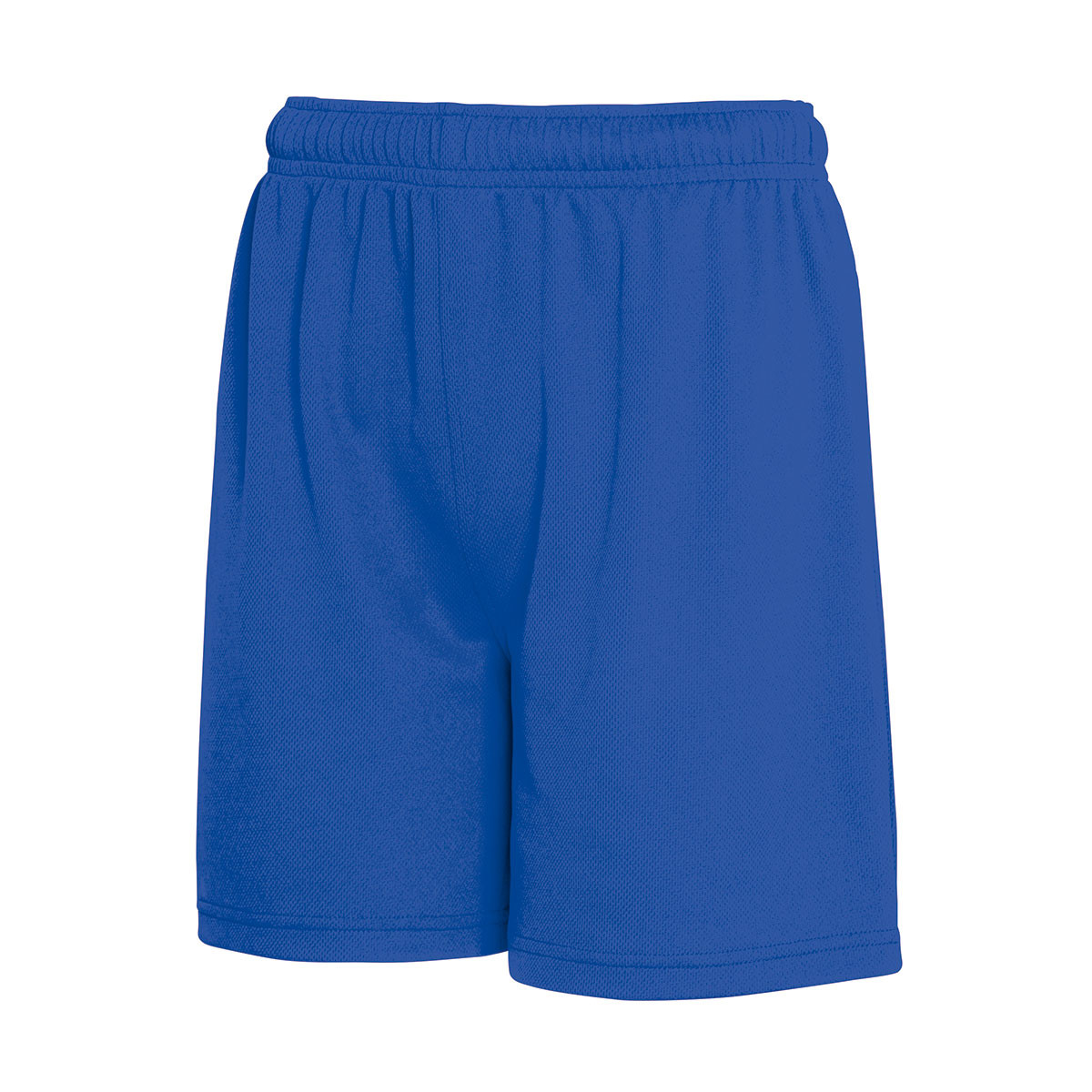 Pantaloncino blu da bambino con elastico in vita 100% poliestere