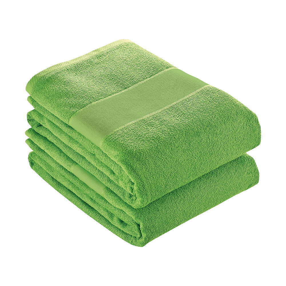 Telo verde in cotone