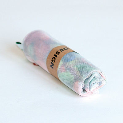 Sacchetto per cibo in rete con logo