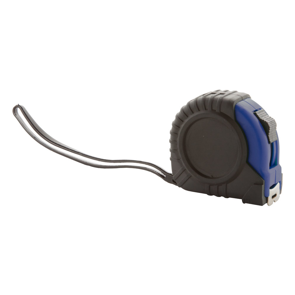 Metro blu avvolgibile con clip in metallo