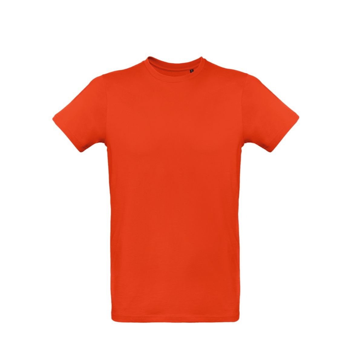 Tshirt uomo manica corta arancione scuro