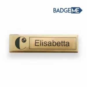 Badge in metallo Classic
