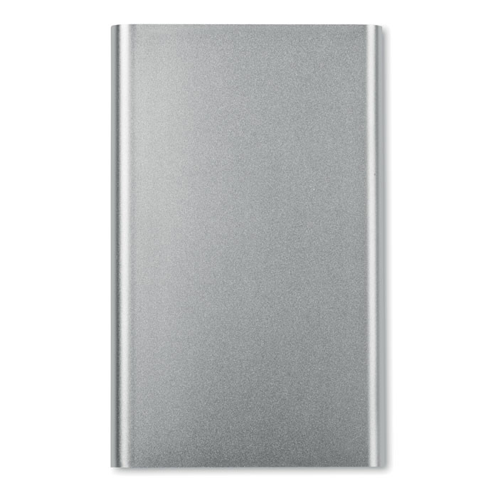 Powerbank grigio in alluminio